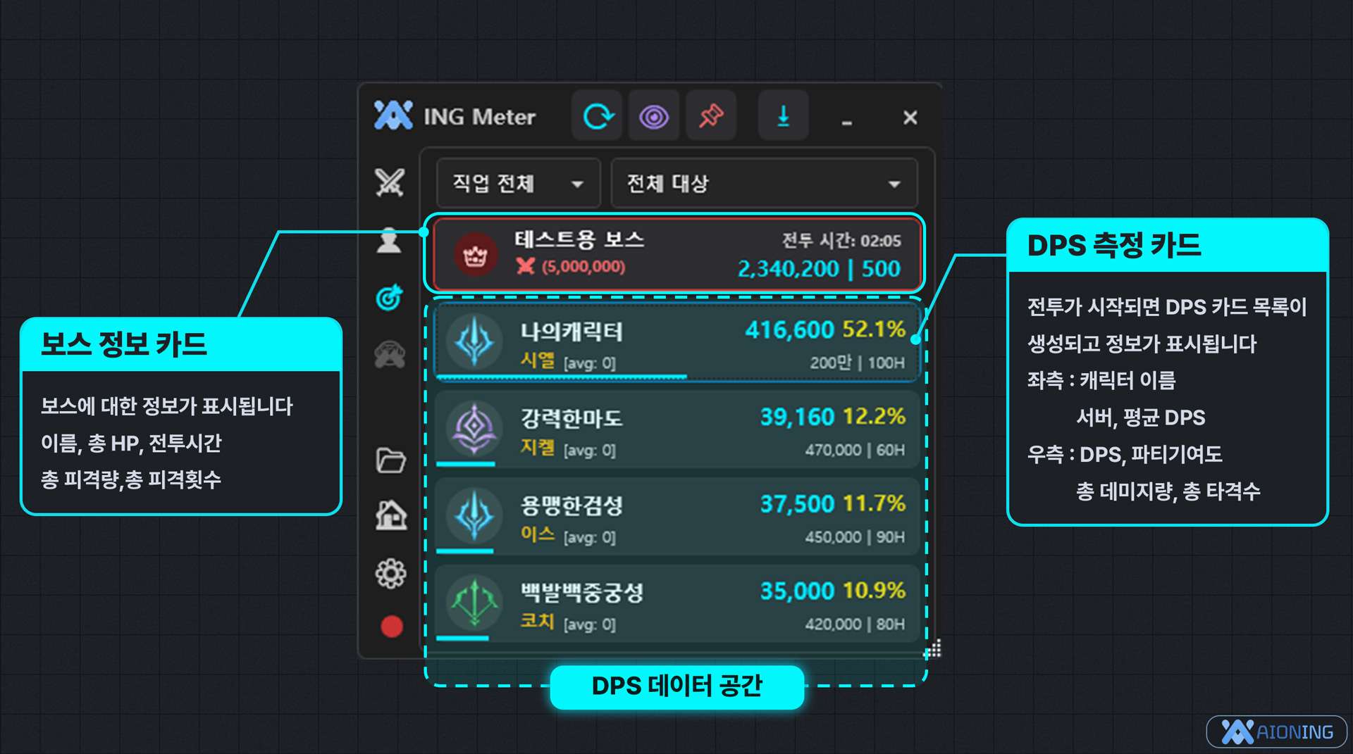 상세 전투 분석