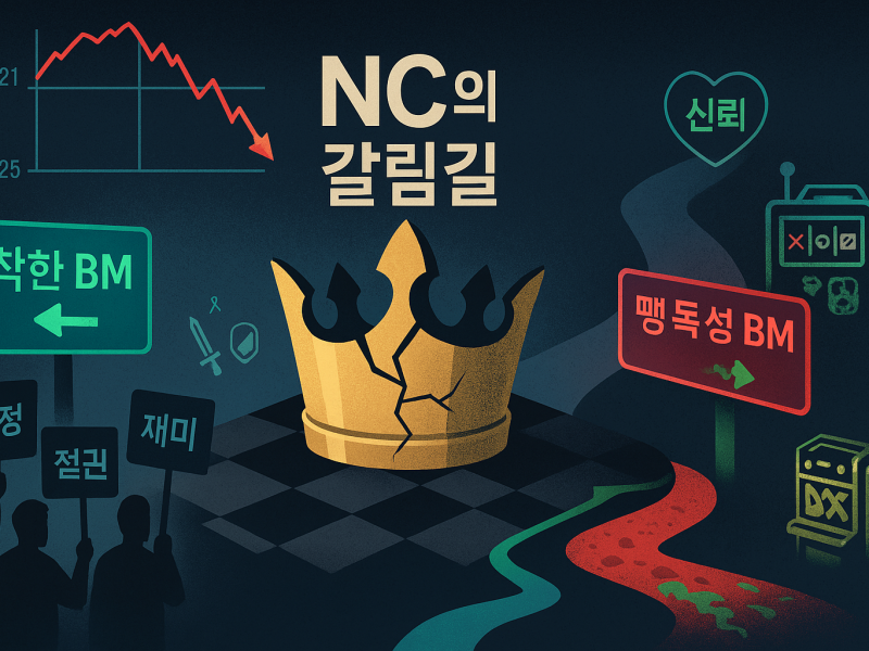 NC는 무슨 생각을 하고 있을까: 착한 BM…